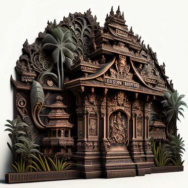 3D model Kampong Java in Singapore (STL)